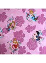 Jerry Fabrics Bavlněné napínací prostěradlo 90x200 + 25cm - Princess Pink 02