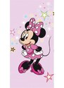 SVĚTLE RŮŽOVÁ PLÁŽOVÁ OSUŠKA DISNEY MINNIE MOUSE