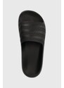 Pantofle adidas Originals Adilette Ayoon dámské, černá barva, na platformě