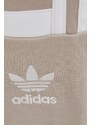 Tepláky adidas Originals béžová barva, s aplikací