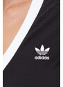 Šaty adidas Originals černá barva, maxi, IK0439