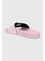 Pantofle adidas Originals Adilette dámské, růžová barva, IE9618