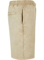 URBAN CLASSICS Heavy Sand Washed Sweat Shorts - unionbeige