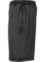 URBAN CLASSICS Heavy Sand Washed Sweat Shorts - black