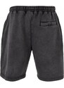 URBAN CLASSICS Heavy Sand Washed Sweat Shorts - black