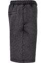 URBAN CLASSICS Heavy Sand Washed Sweat Shorts - black