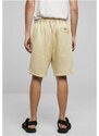 URBAN CLASSICS Heavy Sand Washed Sweat Shorts - unionbeige