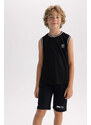 DEFACTO Boy Regular Fit Sleeveless Back Printed Vest