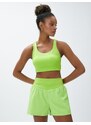 Koton Sports Bra Non-Wireless Padded Window Detail