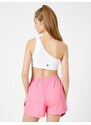 Koton Sports Bra with Window Detail and Cups