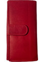 Loranzo Kvalitní kožená peněženka červená 3123