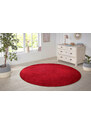 Hanse Home Collection koberce Kusový koberec Nasty 101151 Rot kruh - 133x133 (průměr) kruh cm