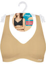 Dámská podprsenka ZERO Feel Bralette cognac - Sloggi