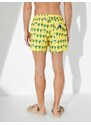 Koton Marine Shorts Cactus Themed Printed Tie Waist with Pocket