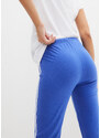 bonprix Sportovní capri kalhoty, Skinny (2 ks) Modrá