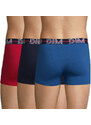 Pánské boxerky 3 ks DIM POWERFUL BOXERS 3x - DIM - červená