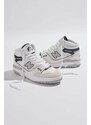 Sneakers boty New Balance BB650RWH bílá barva
