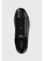 Kožené sneakers boty Gant Mc Julien černá barva, 27631219.G00