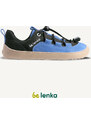 BeLenka Dětské barefoot tenisky Be Lenka Xplorer - Blue & Olive Black