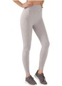 LOS OJOS Women's Gray High Waist Seamless