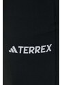 Outdoorové kalhoty adidas TERREX Liteflex černá barva