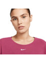 Dámské tréninkové tričko Nike Dri-FIT One Luxe Jaksny růžové