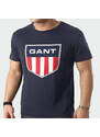 Pánské modré triko Gant 24451