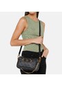 Černá kabelka Guess Izzy Double Crossbody pouch 55452