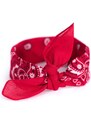 Art of Polo Červený šátek do vlasů pin-up bandana