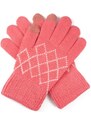 Art of Polo Růžové rukavice pro mobilní telefon