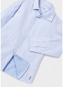 Košile s dlouhým rukávem basic světle modrá MINI Mayoral