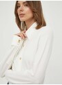 Košile MICHAEL Michael Kors dámská, béžová barva, regular, s klasickým límcem