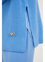 Vlněný svetr MICHAEL Michael Kors dámský, hřejivý, s pologolfem