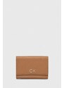 Peněženka Calvin Klein hnědá barva