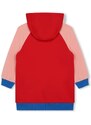 Dívčí šaty Kenzo Kids červená barva, mini