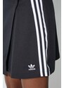 Sukně adidas Originals Adicolor Classics 3-Stripes černá barva, mini, IC5475-BLACK