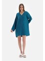 Dagi Green Muslin Long Shirt