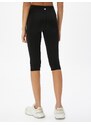 Koton Pedal Pusher Sports Tights with Stripe Detail