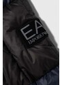 Dětská bunda EA7 Emporio Armani tmavomodrá barva