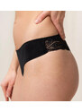 Dámské kalhotky Lovely Micro Brazilian String 2P - BLACK - černé 0004 - TRIUMPH