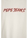 Dívčí šaty Pepe Jeans vínová barva, mini