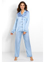Pyžamo Classic Look Blue - Momenti Per Me