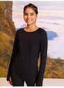 LC Waikiki Women's Crew Neck Printed Long Sleeved Outdoor T-Shirt