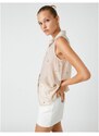 Koton Embroidered Sleeveless Shirt