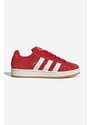 Semišové sneakers boty adidas Originals Campus 00S červená barva, H03474-red