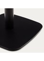 Černá kovová podnož k barovému stolu Kave Home Dina 96 cm
