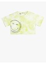 Koton Oversize Smileyworld T-Shirt Licensed Batik Pattern