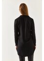 armonika Women's Black Tunic Shirt