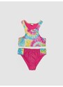 LC Waikiki Tie-Dye Patterned Bikini For Girls