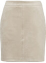 Orsay Béžová dámská sukně v semišové úpravě - Dámské